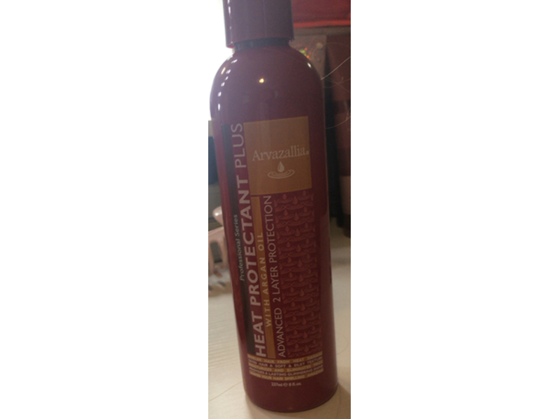 Arvazallia Heat Protection Plus, Argan Oil, 8 fl oz/237 mL