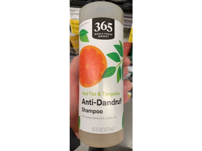 365 Whole Foods Market Anti-Dandruff Shampoo, Red Tea & Tangerine, 16 fl oz/473 mL