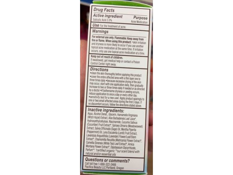 Pacifica Dry It Out Acne Gel Spot Treatment, 1 fl oz/29 mL