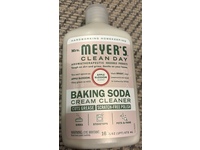Mrs. Meyer's Clean Day Baking Soda Cream Cleaner, Apple Blossom Scent, 16 fl oz/473 mL - Image 3