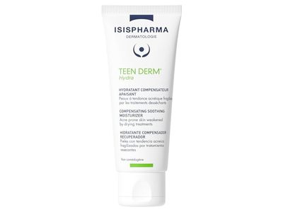 ISISPharma Teen Derm Hydra Soothing Compensating Moisturizer, 40 mL