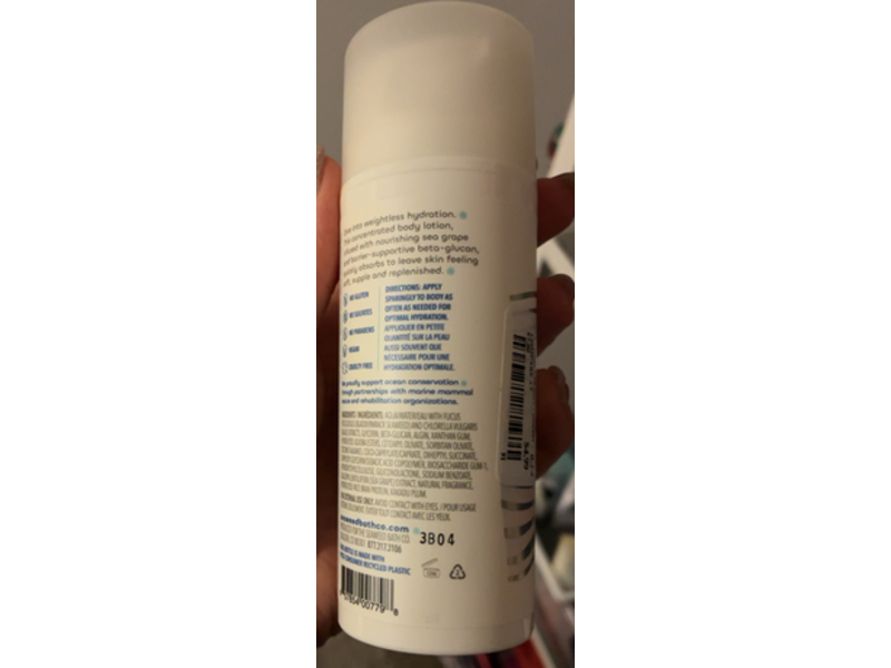 Seaweed Bath Co. Melt - In Water Lotion, Coconut Water, 4 fl oz/118 mL