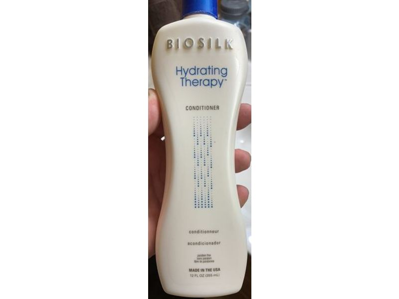 Biosilk Hydrating Therapy Conditioner, Paraben Free, 12 fl oz/355 mL