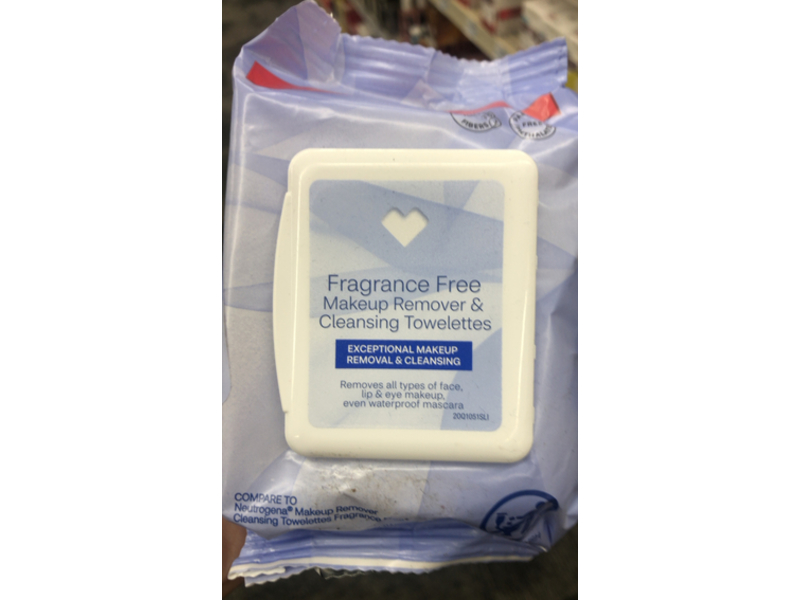 CVS Fragrance Free Makeup Remover & Cleansing Towelettes