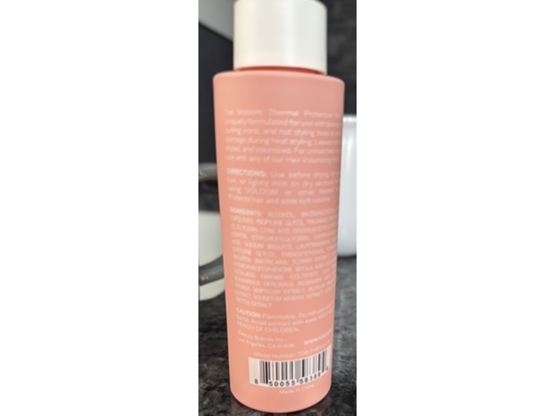 Voloom Very Airy Thermal Protection Mist, 4.06 fl oz/120 mL