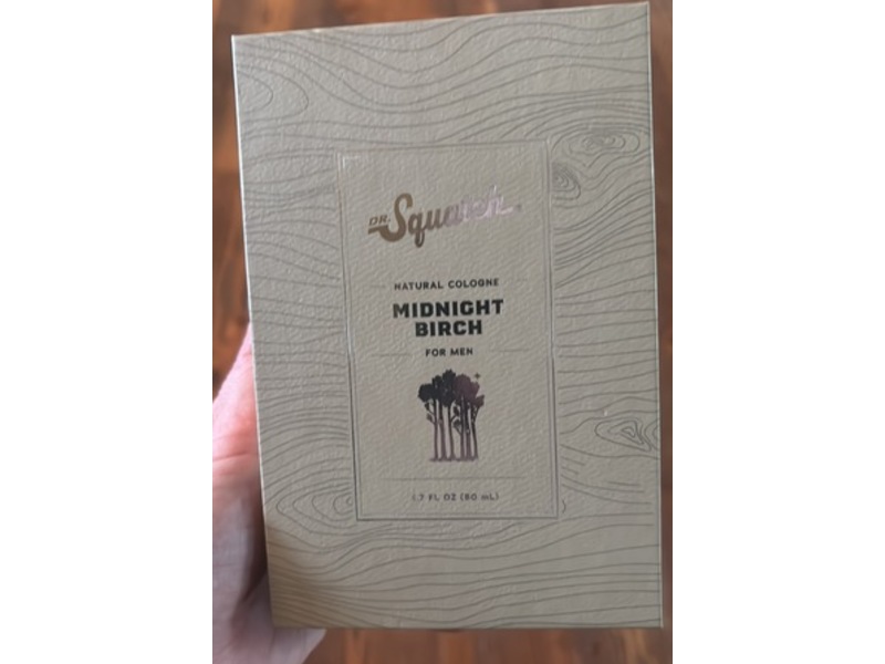 Dr Squatch Natural Cologne For Men, Midnight Birch Cologne, 1.7 fl oz/50 mL