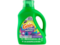 Gain + Odor Defense Liquid Laundry Detergent, Super Fresh Blast Scent, 78 Loads, 113 fl oz/3.34 L - thumbnail 1