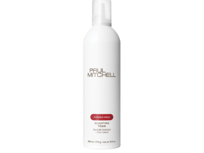Paul Mitchell Flexible Hold Sculpting Foam, 16.9 fl oz/500 mL