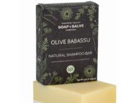 Chargin Valley Soap & Salve Shampoo Bar, Olive Babassu, 5.6 oz/159 g - Image 2