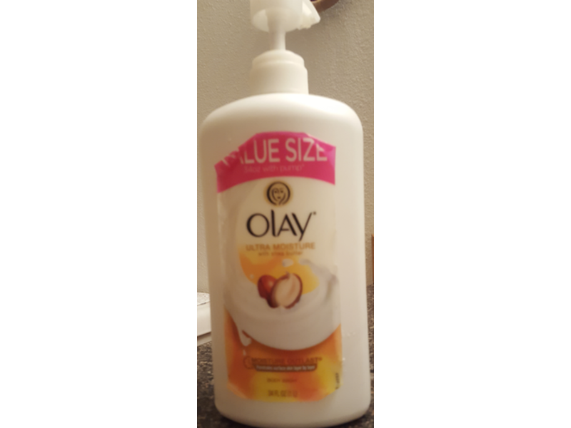 Olay Ultra Moisture Shea Butter Body Wash, 34 fl oz (1 L)