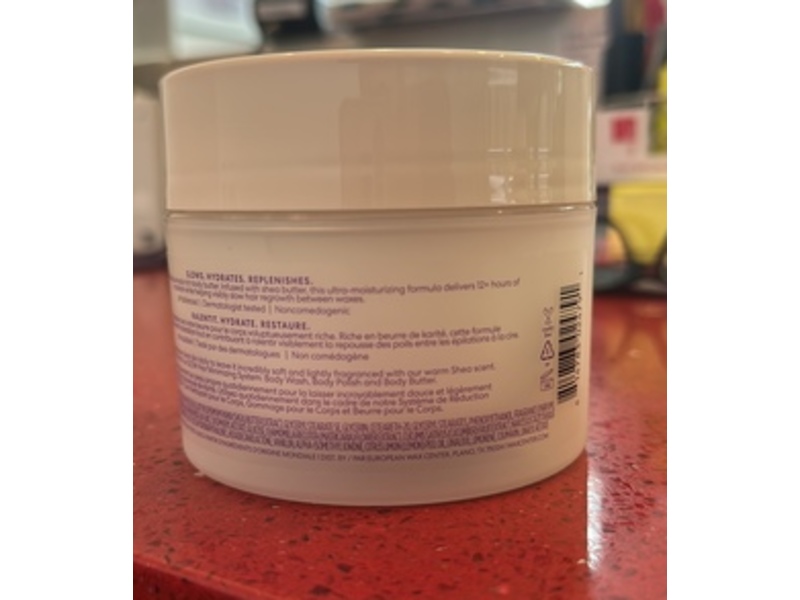 European Wax Center Body Butter, Shea, 6.7 fl oz/200 mL