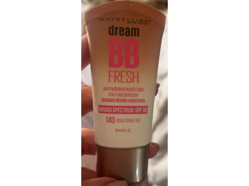 Maybelline Dream BB Fresh Cream, SPF 30, 140 Deep, 1.0 fl oz/30 mL