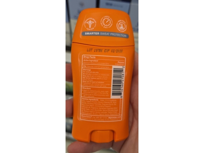 Carpe Antiperspirant Deodorant, Mountain Breeze, 1.76 oz/50 g
