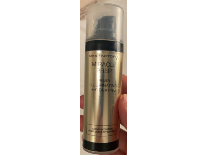 Max Factor X Miracle Prep Primer, Illuminating & Hydrating, 30 mL