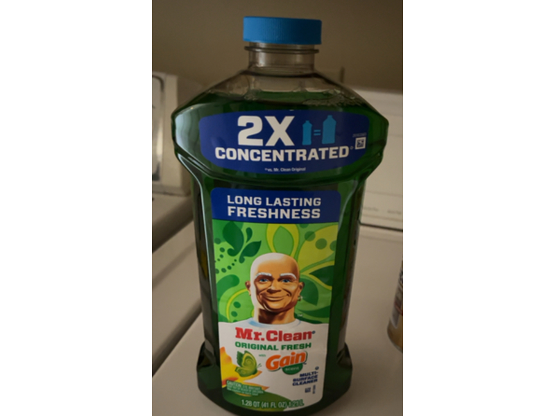 Mr. Clean Multi-Surface Cleaner, Original Fresh, 41 fl oz/1.21 L