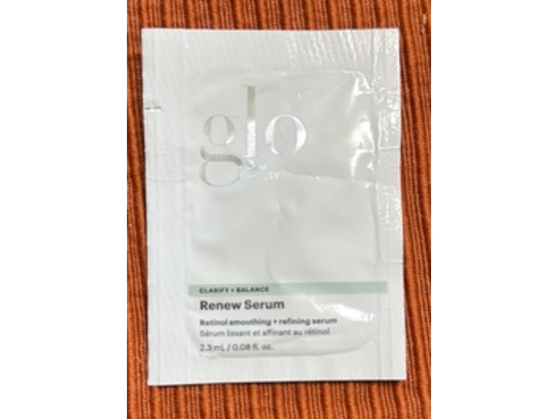 Glo Beauty Renew Serum, Clarify+Balance, 0.08 fl oz/2.3 mL