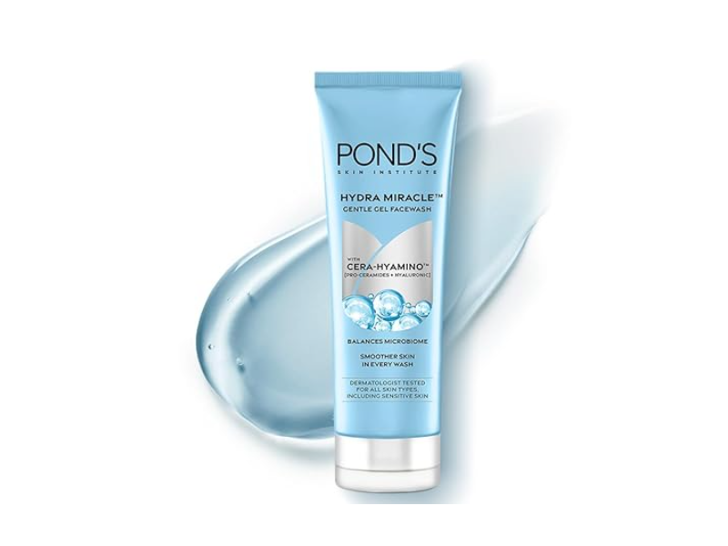 Pond's Skin Insitute Hydra Miracle Gentle Gel Face Wash with Cera-Hyamino, 100 g