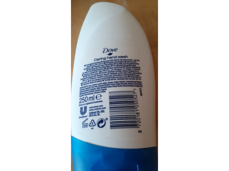 Dove Caring Hand Wash, Original, 250 mL