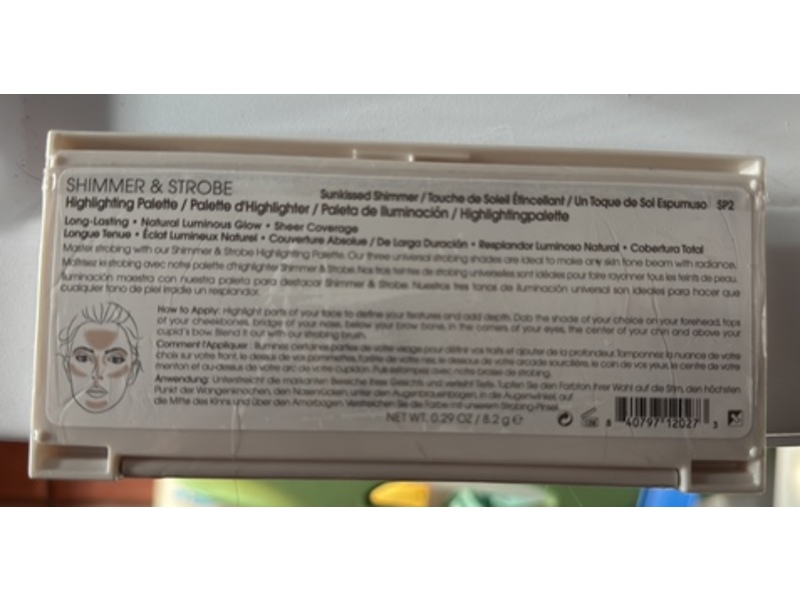 Flower Beauty Shimmer & Strobe Highlighting Palette, Sunskissed Shimmer, 0.29 oz/8.2 g