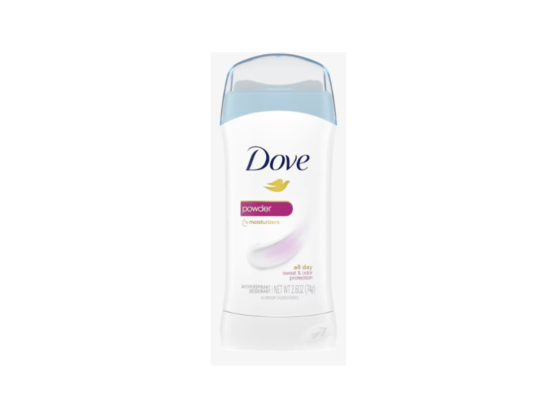 Dove Invisible Solid Anti-Perspirant Deodorant Duo, Powder, 2.6 oz/74 g