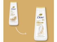 Dove Dryness Relief Body Wash, Oatmeal + Rice Milk, 650 mL - thumbnail 2