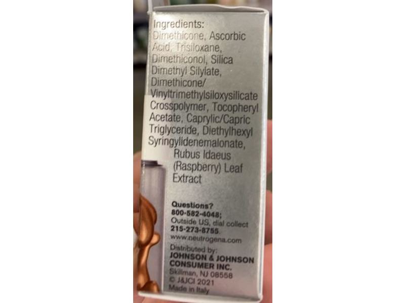 Neutrogena Rapid Tone Repair 20% Vitamin C Serum Capsules, 7 Count