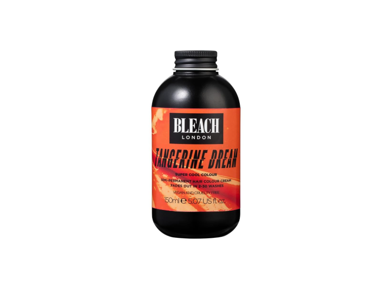Bleach London Semi-Permanent Hair Color Cream, Tangerine Dream, 5.07 fl oz/150 mL