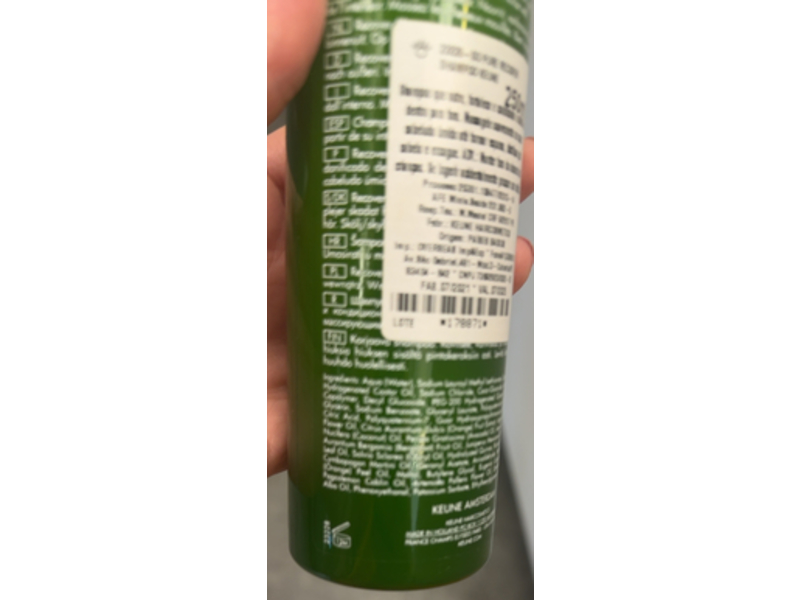 Keune So Pure Recover Shampoo, 8.5 fl oz/250 mL