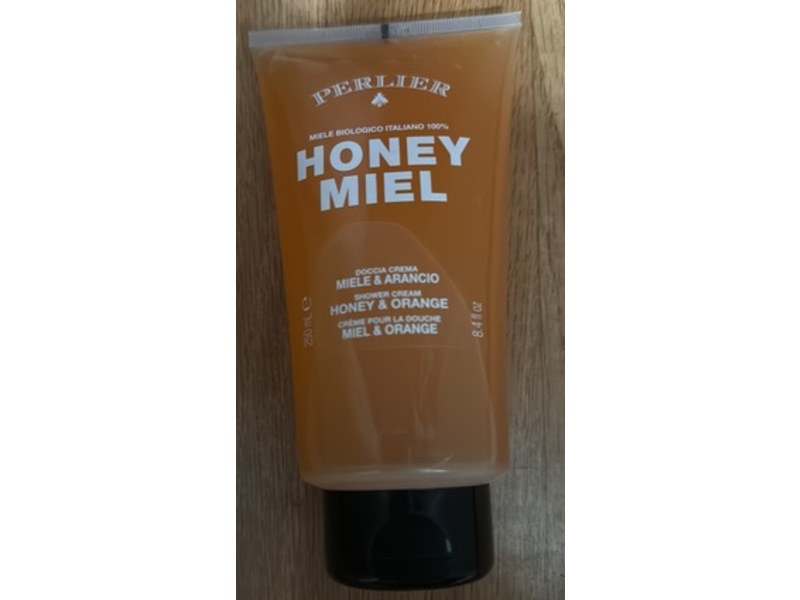 Perlier Shower Cream, Honey Orange, 8.4 fl oz/250 mL