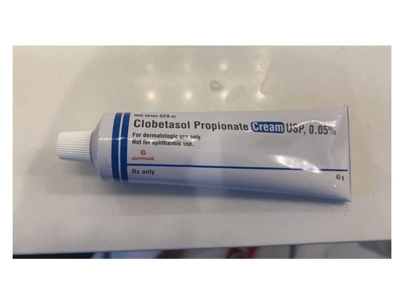 Clobetasol Propionate Cream USP 0.05%, 45 g, Glenmark (RX)