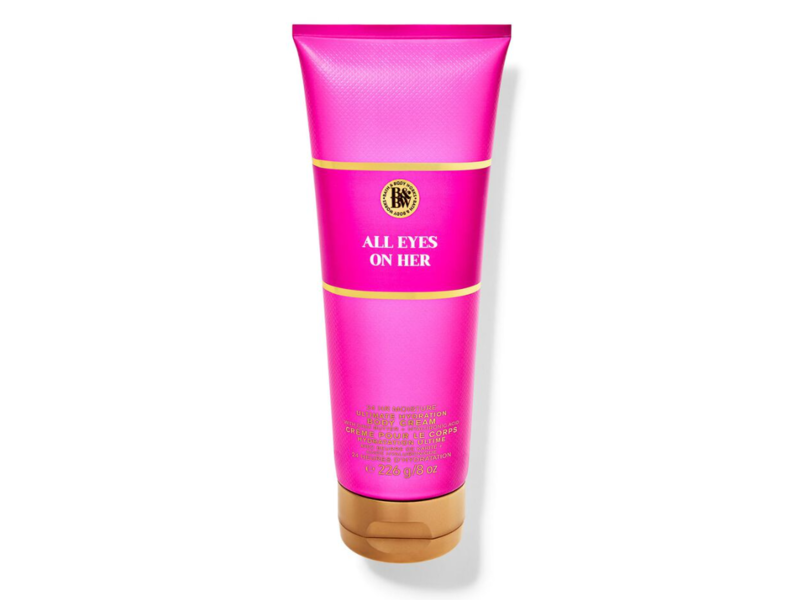 Bath & Body Works All Eyes On Her Ultimate Hydration Body Cream, Shea Butter + Hyaluronic Acid, 8 oz/226 g