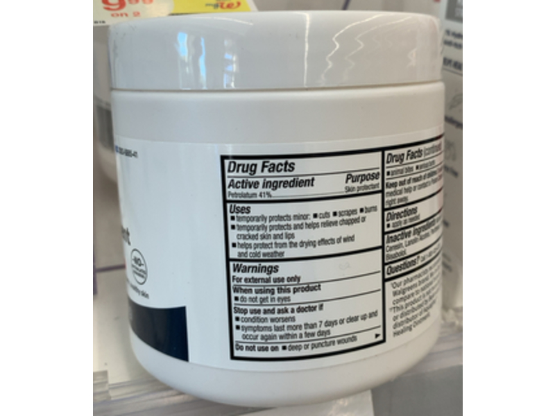 Walgreens Dry Skin Healing Ointment, Petrolatum, 14 oz/396 g