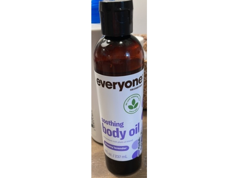 Everyone For Every Body Soothing Body Oil, Dreamy Lavender, 8 fl oz/237 mL