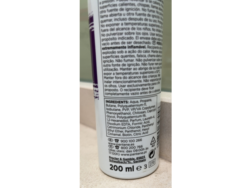 Pantene Pro - V Perfect Volume Foam, Biotin, 200 mL