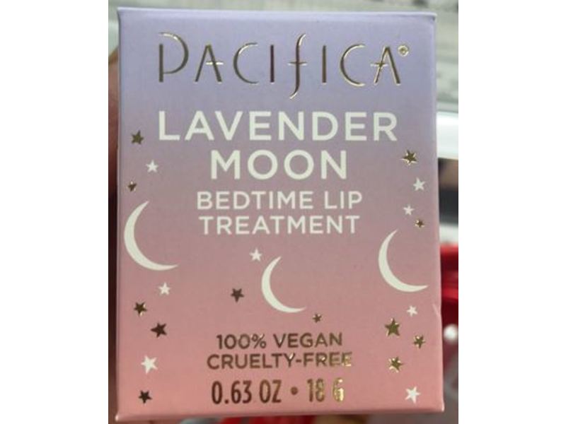 Pacifica Beauty Bedtime Lip Treatment, Lavender Moon, 0.63 oz/18 g