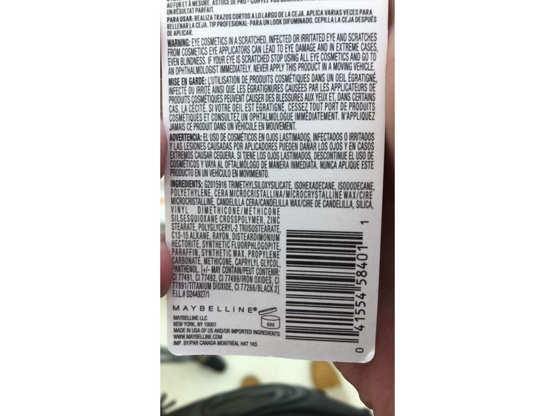 Maybelline Brow Extensions Eyebrow Fiber Pomade Crayon, Light Blonde, 0.014 Ounce