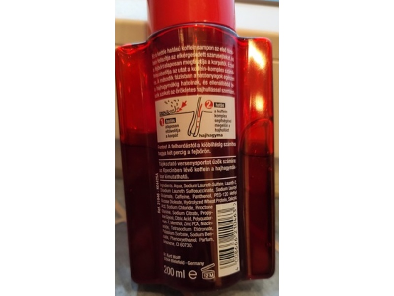 Alpecin Double Effect Caffeine Shampoo, 200 mL