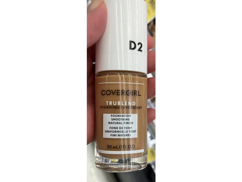 Covergirl Trublend Hydrating Foundation, D2 Sun Beige, 1 fl oz/30 mL