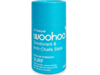 Woohoo All Natural Deodorant & Anti-Chafe Stick, Surf, 2.12 oz/60 g - Image 2