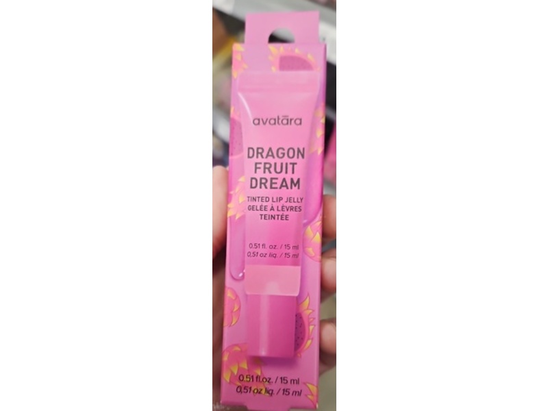Avatara Tinted Lip Jelly, Dragon Fruit Dream, 0.51 fl oz/15 mL
