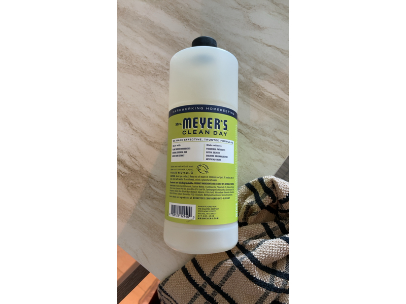 Mrs. Meyer's Multi-Surface Cleaner Concentrate, Lemon Verbena, 32 fl. oz