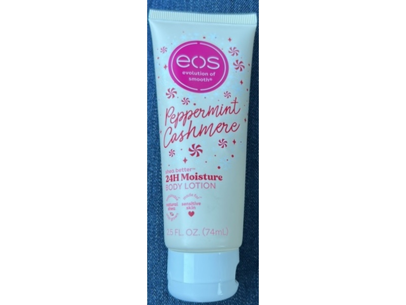 Evolution Of Smooth Shea Better 24H Moisture Body Lotion, Peppermint Cashmere, 2.5 fl oz/74 mL