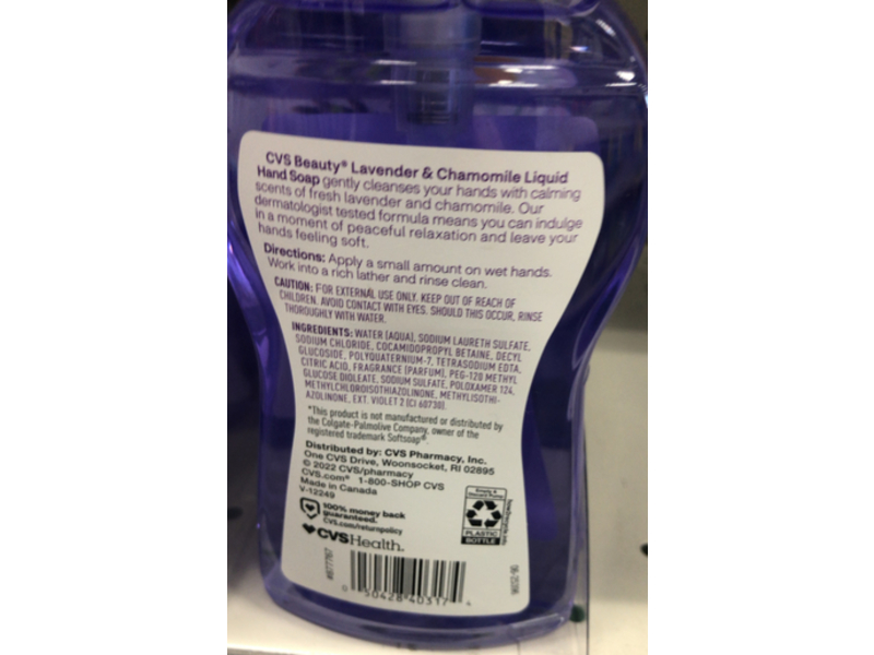 CVS Beauty Hand Soap, Lavender & Chamomile, 11.25 fl oz/333 mL