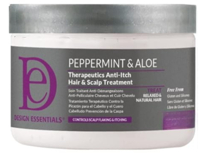 Design Essentials Soothing Scalp Care Treatment, Peppermint & Aloe, 5 fl oz/142 g