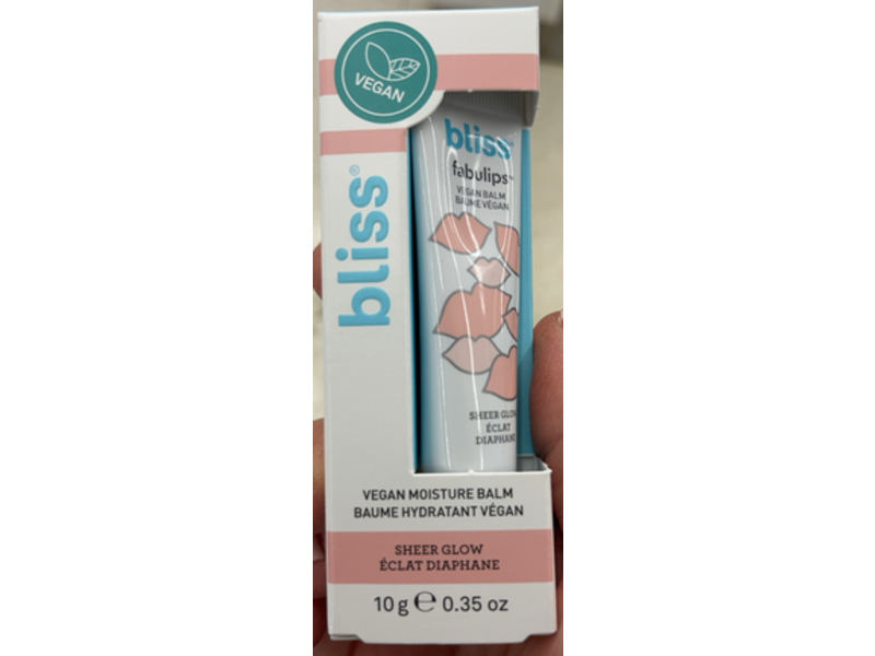 Bliss Fabulips Balm, Share Glow, 0.35 fl oz/10 g
