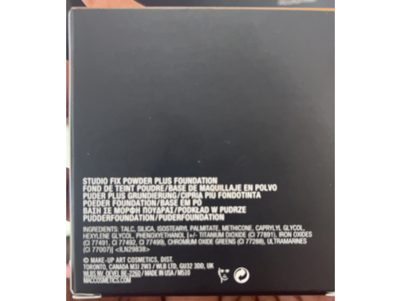 M.A.C Cosmetics Studio Fix Powder Plus Foundation, NW58, 0.52 oz/15 g