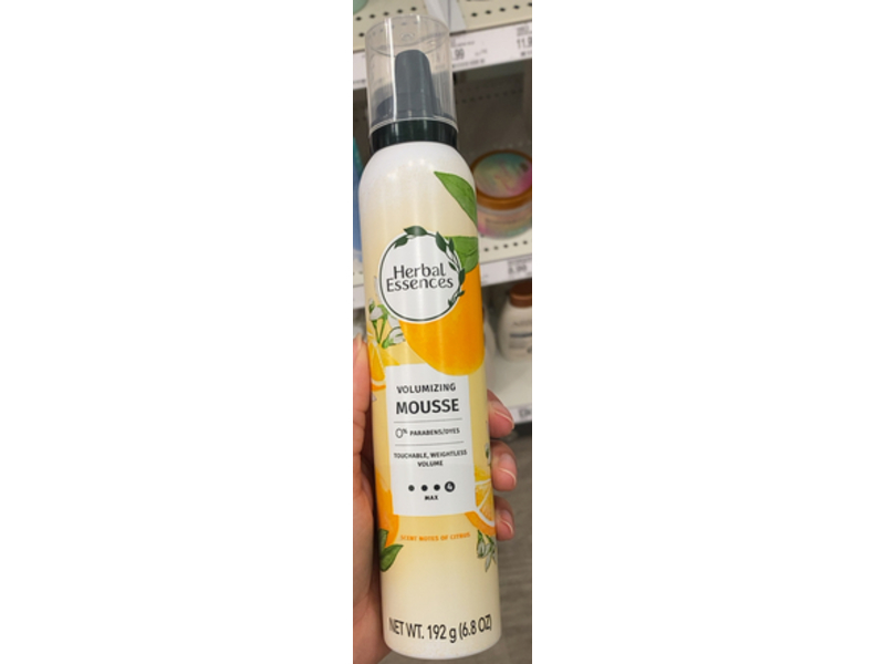 Herbal Essences Volumizing Mousse, Citrus, 6.8 oz/192 g