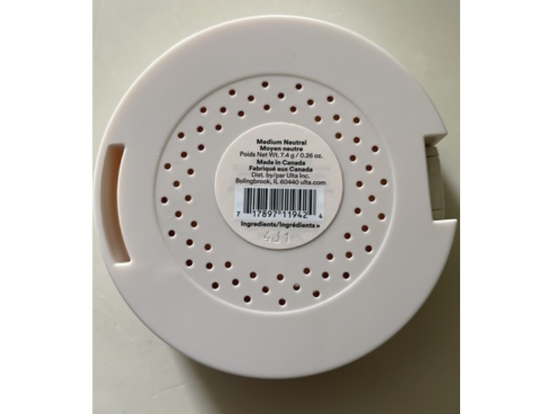 Ulta Beauty Collection Finishing Powder, Medium Neutral, 0.26 oz/7.4 g