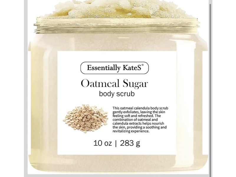 Essentially KateS Body Scrub, Oatmeal Sugar, 10 oz/283 g