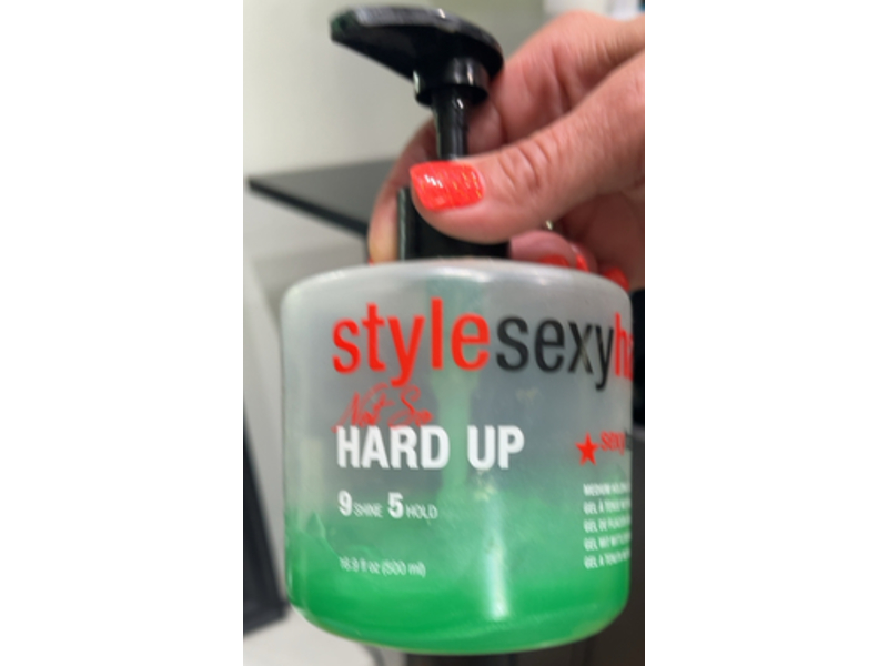 Sexy Hair Style Not So Hard Up Medium Holding Gel, 16.9 fl oz/500 mL